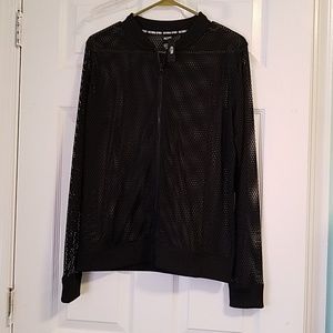 Victoria's Secret Sport Mesh Track Jacket NWT Med